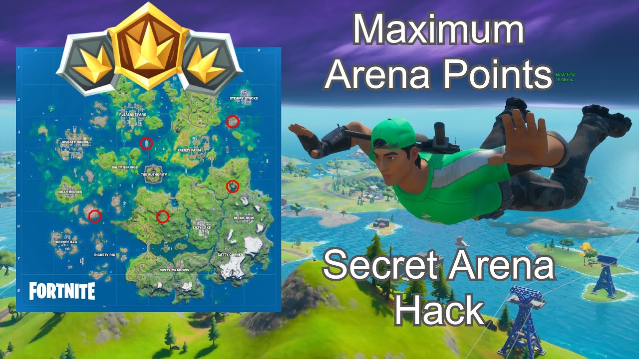 Top Landing Spots For Maximum Arena Points Fortnite Cash Cup Tips