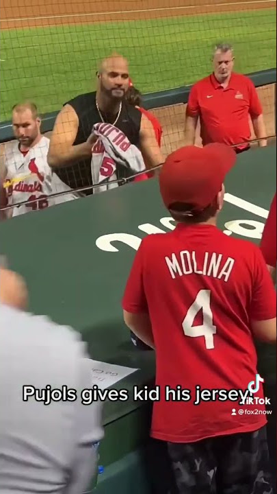 Angels star Albert Pujols gives South Florida boy his jersey 