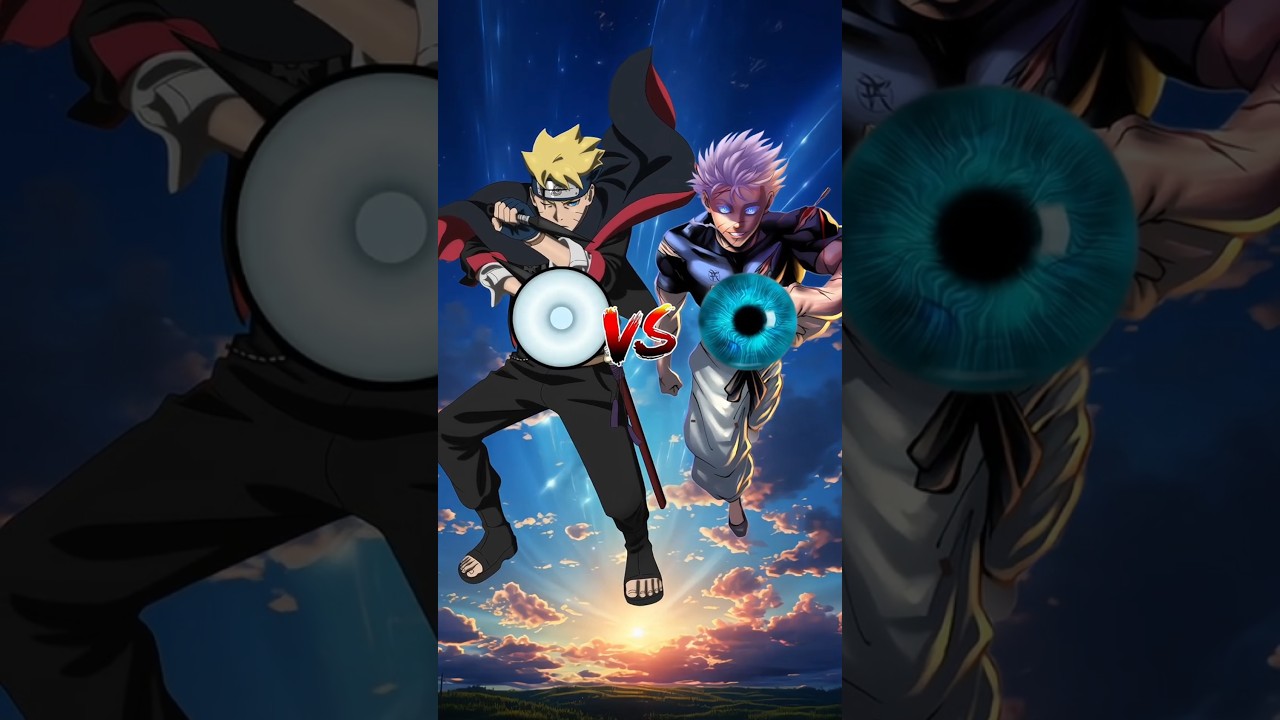 Baruto vs gojo | #shorts #anime