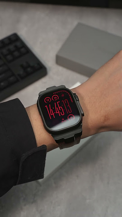 5 Bands you must have for Black Ultra 2 #applewatchband #applewatchultra2 #applewatchultra
