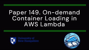 Paper #149. On-demand Container Loading in AWS Lambda