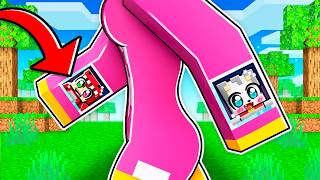 Construí Una CASA dentro DENTRO de las MANOS de Mi AMIGA ...