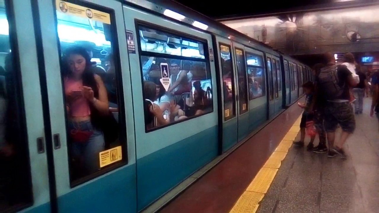 Metro Santiago estación central YouTube