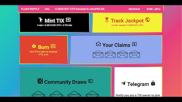Flash Raffle cross-chain raffles demo