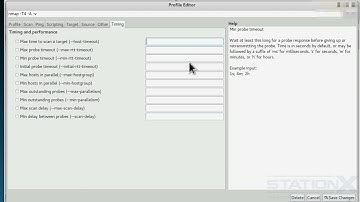 20. Nmap.Работа с редактором профилей в Zenmap