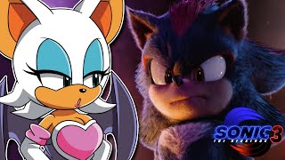 Rouge Reacts to Sonic the Hedgehog 3 | Official Trailer (2024 Movie)