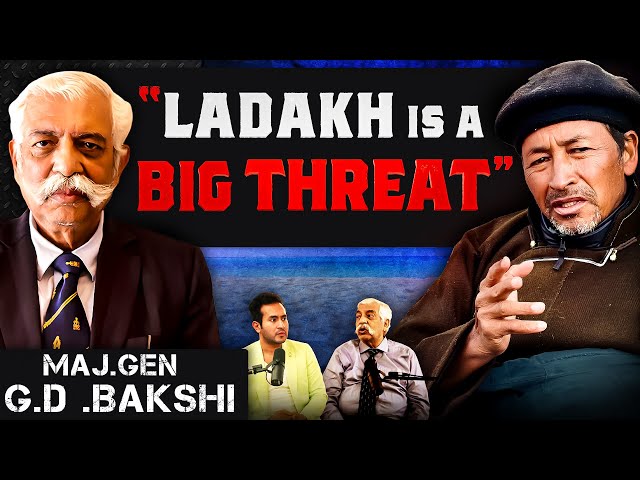 Maj Gen GD Bakshi on Ladakh, 2024 Elections & India-Pak War | The Gaurav Thakur Show class=