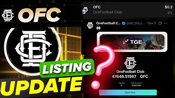 Onefootball Airdrop Update | Onefootball Airdrop Listing | Onefootball Airdrop Price / Eligibility?