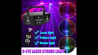 9-EYE RGB DMX Laser LED Light