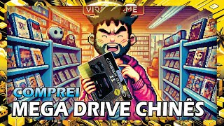 Descobrindo o Mega Drive 2 Chinês Jogos na Memória, Sonic e Muito Mais! screenshot 4