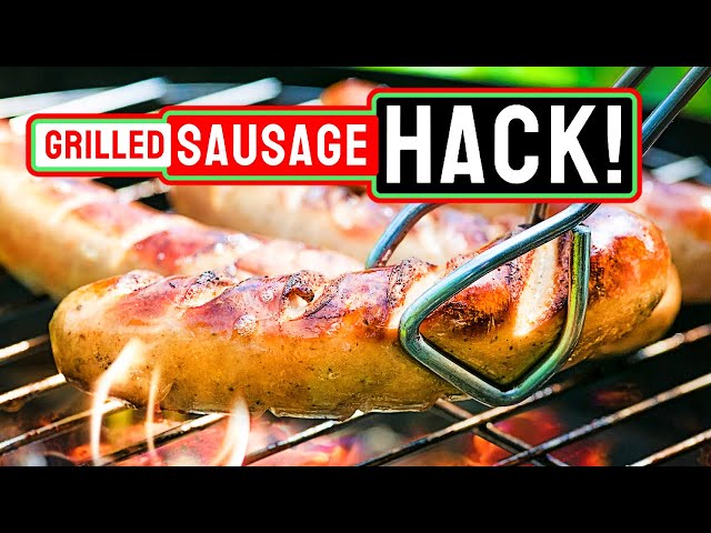 Grilled Sausage - How to Grill Sausage Perfectly Every Time!