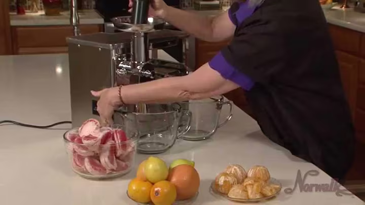 Making Nectars and Juices with the Norwalk