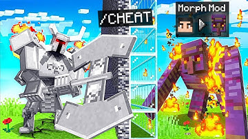 I Secretly CHEATED With MORPH MOD in a Mob Battle Competition