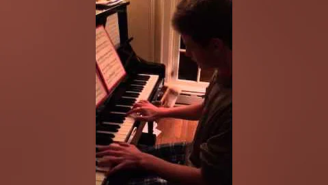 Elian practicing Solfeggio by Bach