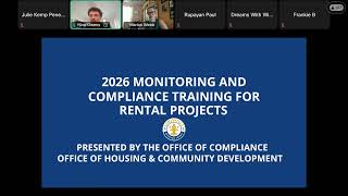 Annual Compliance Review training