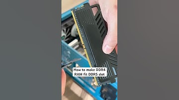 DDR4 ram fits in DDR5 slot!