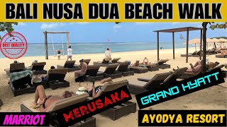 Bali Nusa Dua Beach Walk 2024 Resorts & Restaurants