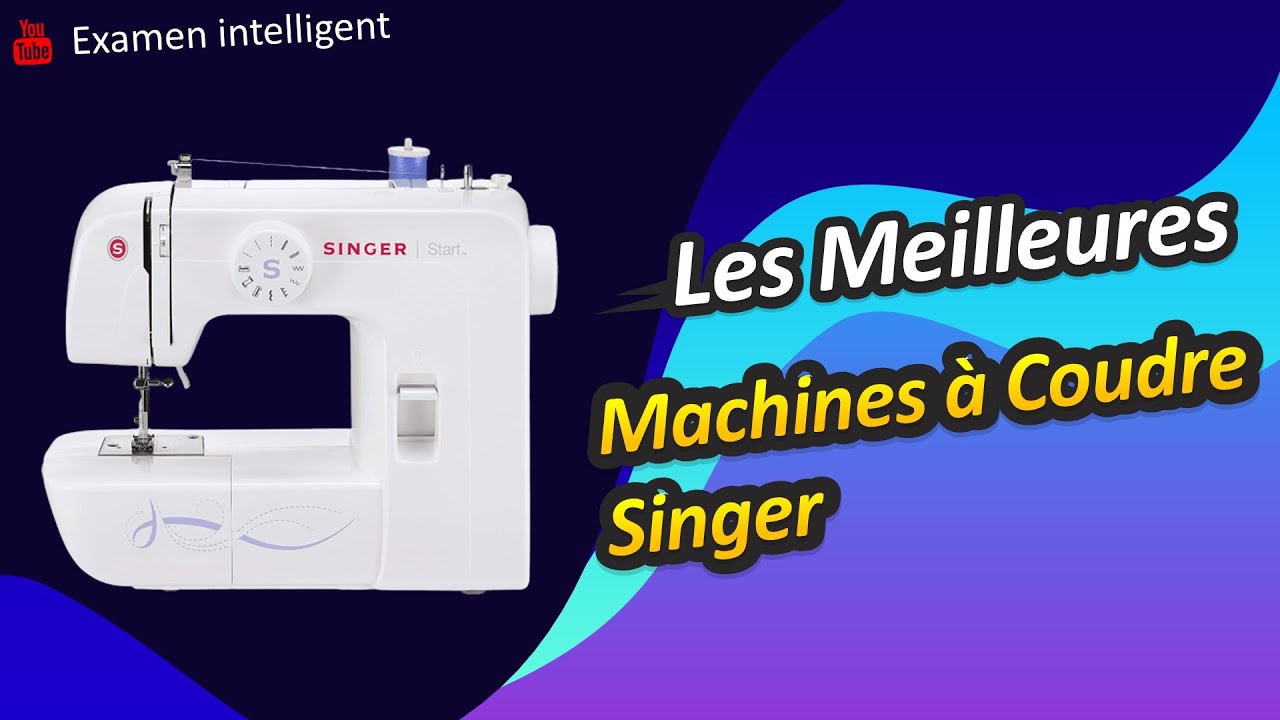 Je teste une Singer de +40 ans ! -   Machine a coudre singer, Coudre  debutant, Surjeteuse singer