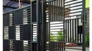 Pagar Rumah Minimalis Modern Terkini Unik dan Kreatif Pagar Rumah Minimalis Modern Terkini Unik dan Kreatif