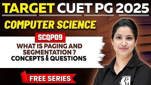 CUET PG 2025 Computer Science | SCQP09 - YouTube
