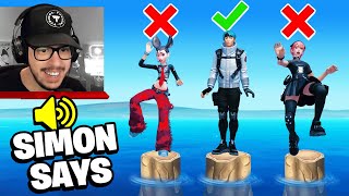 100 Player SIMON SAYS in Fortnite!