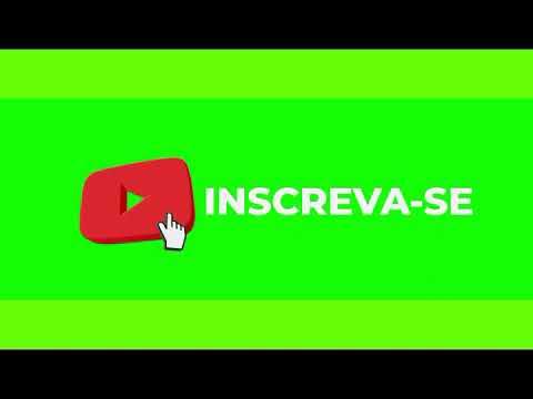 INSCREVA-SE Chroma key - Para RS 