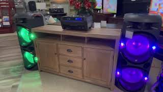 Edison L5500 Bluetooth Party System Speakers LED lights by Badcock Home Furniture & More - Lyn Stone Group 27,825 views 2 years ago 1 minute, 54 seconds