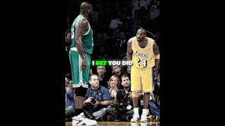 Why Shaq Was FURIOUS At Kobe... 😂🏆