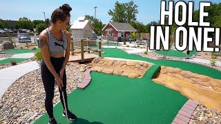 Epic Mini Golf Hole In One And Awesome Mini Golf Holes At Joe Town Mini Golf!
