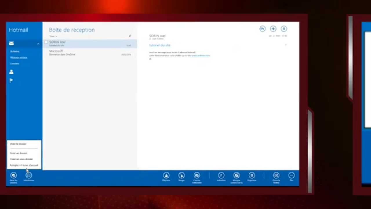 Application Courrier Windows 8 1 Youtube