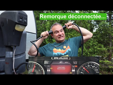 Remorque déconnectée; Comment réparer une connection de roulotte