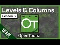 OpenToonz Lesson 6 - Levels and Columns