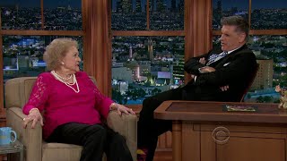 Late Late Show with Craig Ferguson 3/24/2014 Betty White, Brett Dalton