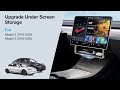 WIGOO Tesla Model Y/3 Under Screen Storage Box Installation Tutorial