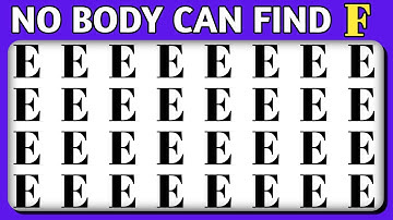 Find The Odd One Out | Number And Letter Edition | Sharp Brain Challenge | Easy Medium Hard Level 