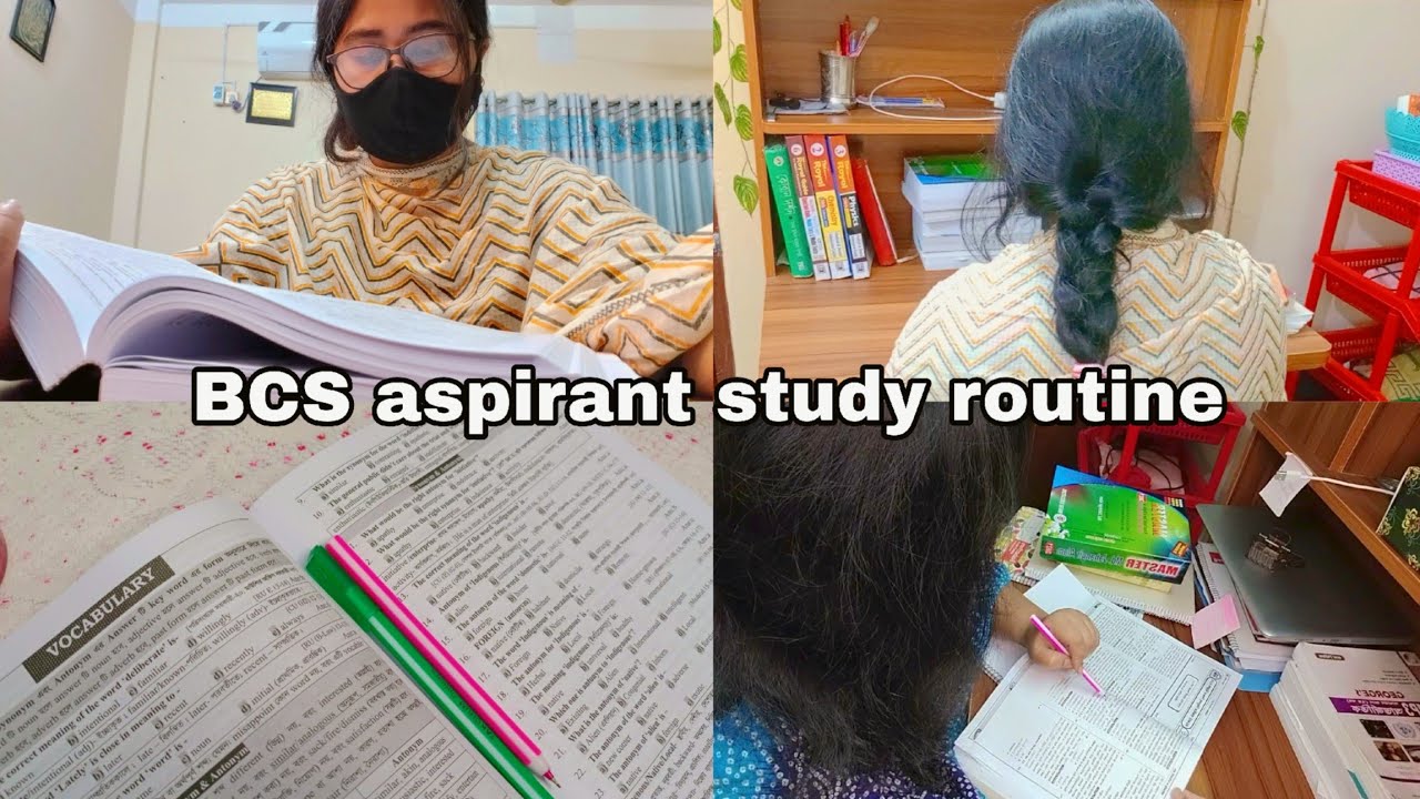 BCS Aspirant’s Full Day Study Grind 🎥📚 Study vlog Bangladesh ।। #vlog 
