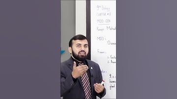 Class 9 - Biology - Chapter 8 - Lecture 11 MDD & OIN - Allied Schools