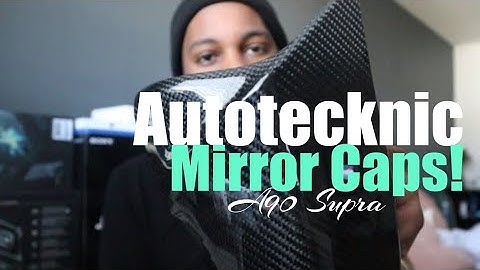 2020+ A90 Supra AutoTecknic Mirror caps Install/ Review
