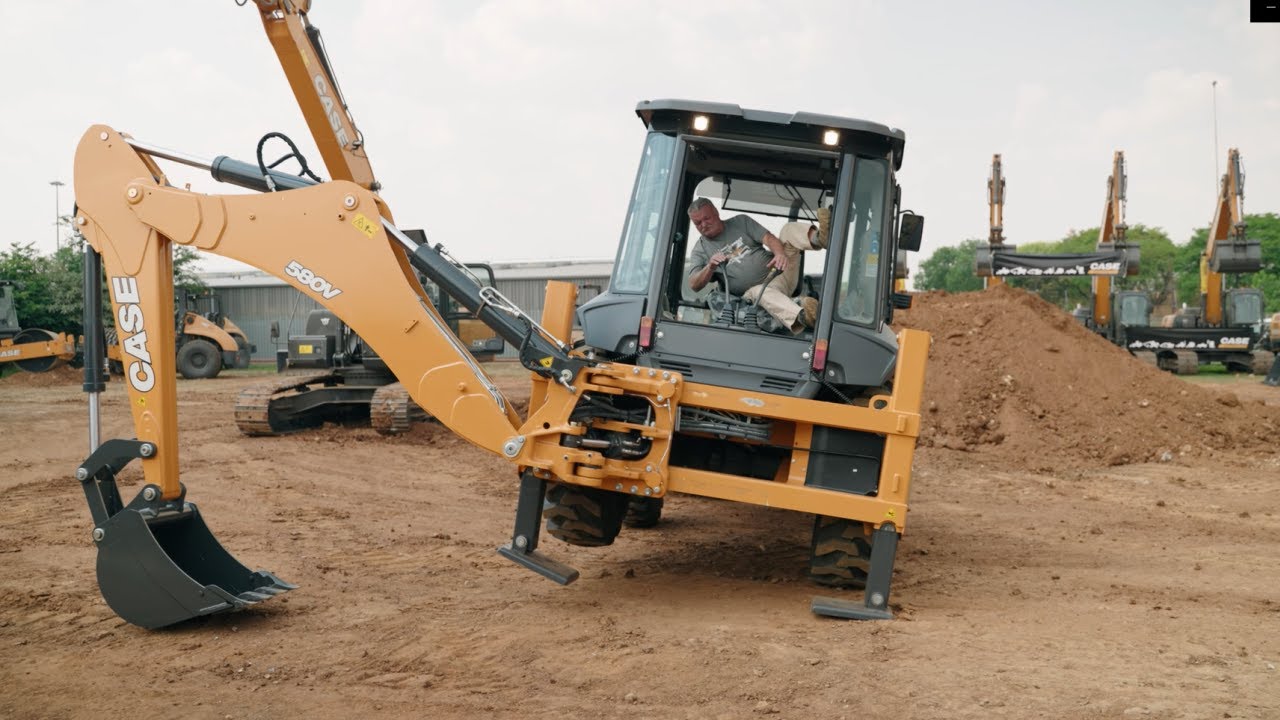 South Africa CASE Backhoe Loaders Vseries launch and brand's 180year celebration YouTube