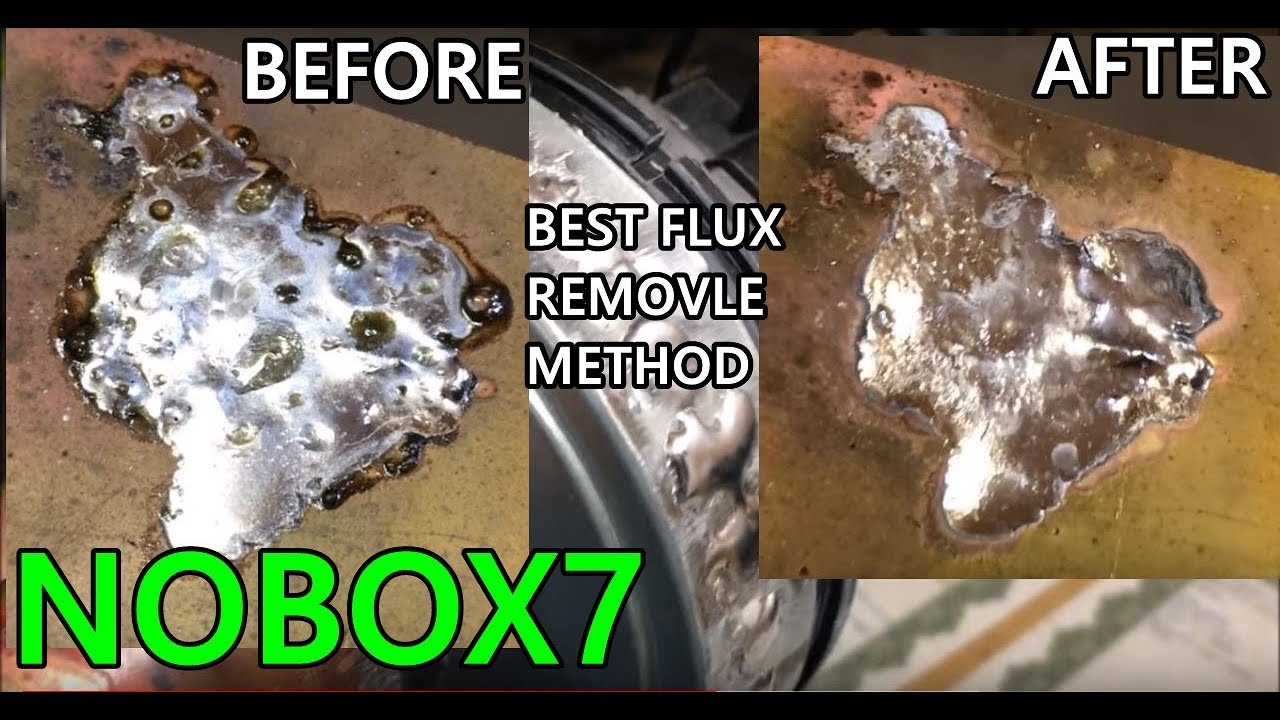 Best Solder Flux Removel Method YouTube