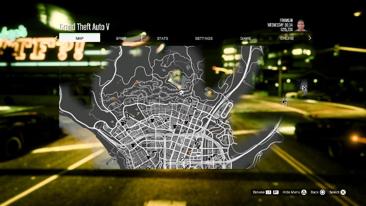 customizing franklin's car 