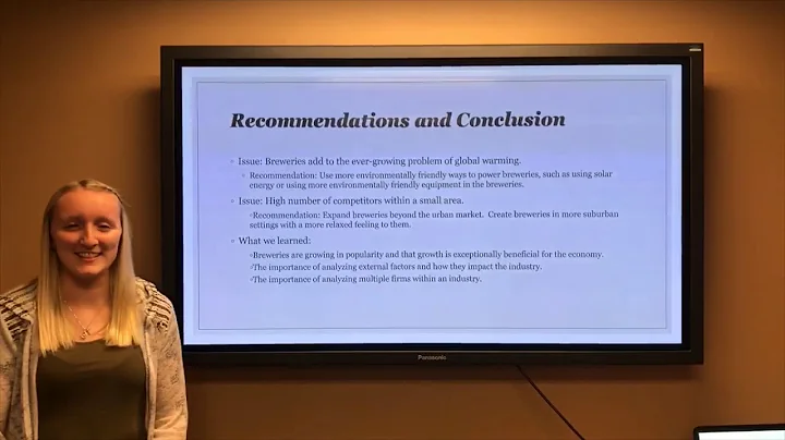 Conclusion and Recommendation - Allyson Johnston