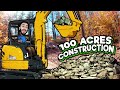 Ref:lXbvjktnTY8 Construction project on my 100 acres! (incredible view!!)