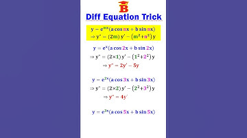 Differential Equation Trick -6