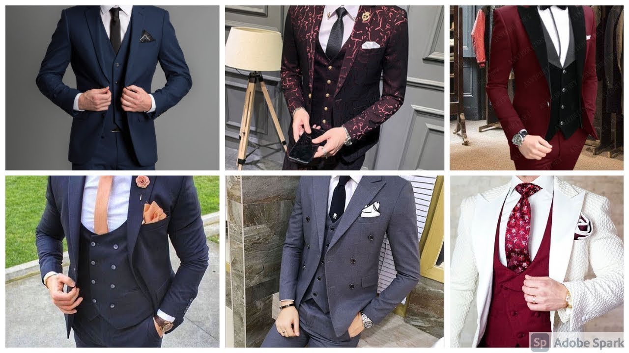 Checks On A Three Piece Suit, A Great Wedding Attire