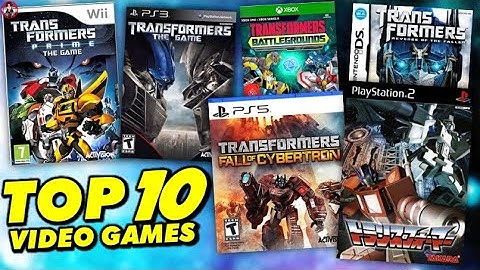 Top 10 Transformers-consolevideogames aller tijden