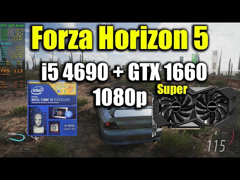 Forza Horizon 5 - i5 4690 + GTX 1660 Super - YouTube