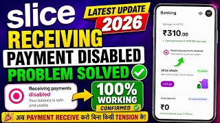 Slice Bank Account Freeze ProblemReceiving Payment Disabled Fix | OnlineGaming Update 2026