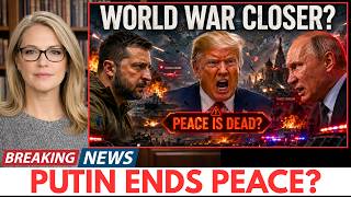 UKRAINE HIT MOSCOW OVERNIGHT RUSSIA SAID TALKS ARE PAUSED TRUMP SAID CLOSER THAN EVER