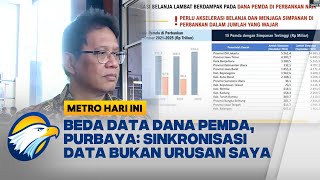 Beda Data Dana Pemda Purbaya Sinkroniasi Data Bukan Urusan Saya  metro Hari Ini